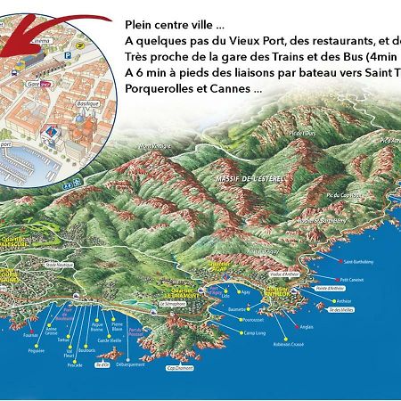 Studio Liberte Plein Centre Saint-Raphaël Eksteriør billede